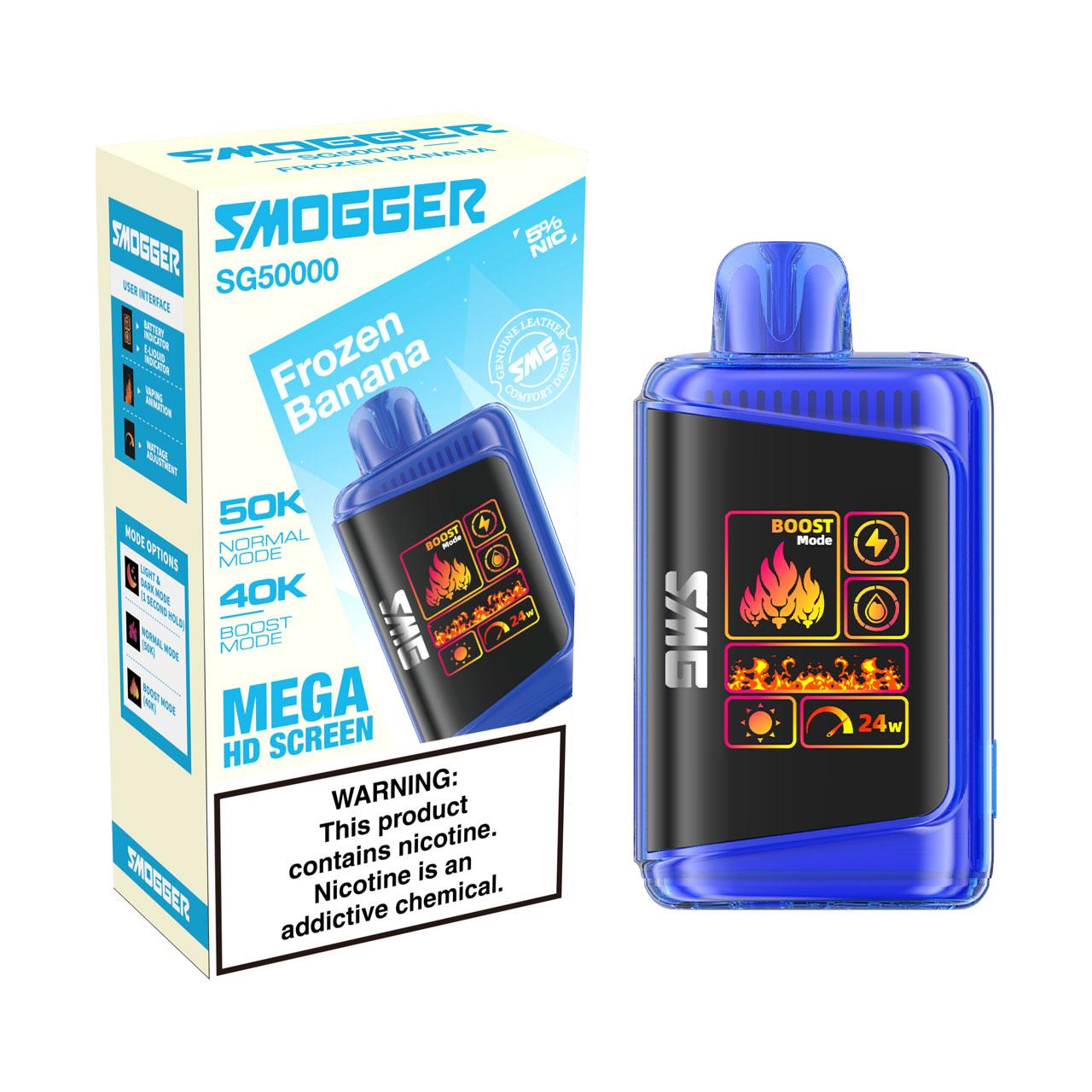 Smogger SG50000 Disposable Frozen Banana
