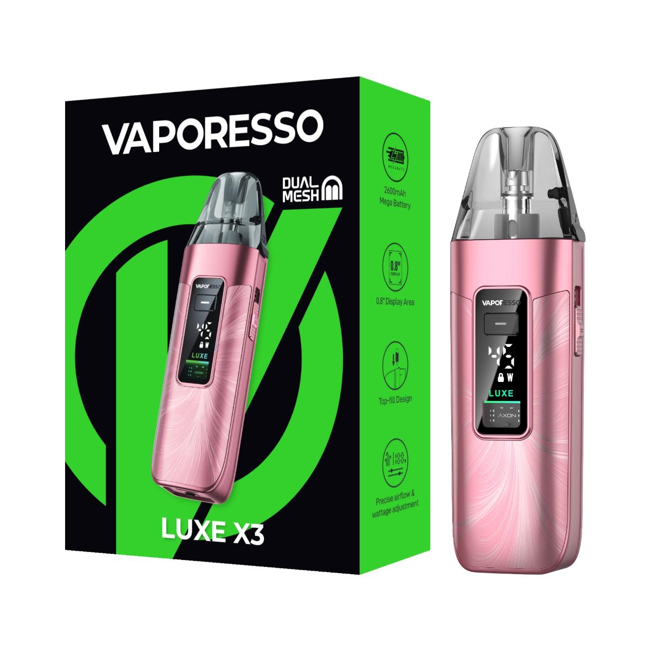 Vaporesso Luxe X3 Kit Sheer Pink Vaporesso Luxe X3 Kit Sheer Pink