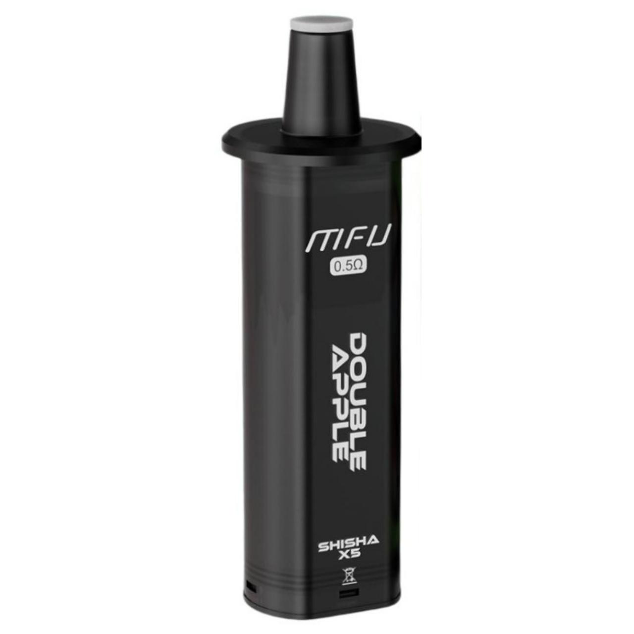 MFU SHISHA X5 Hookah 35K Replacement Pod - 1PK Double Apple