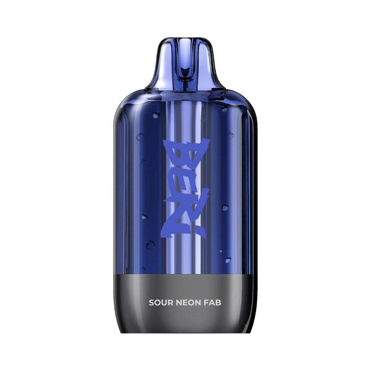 Beri Cliq 50K Replacement Pod Catridge 1PK-SOUR NEON FAB Beri Cliq 50K Replacement Pod Catridge 1PK-SOUR NEON FAB