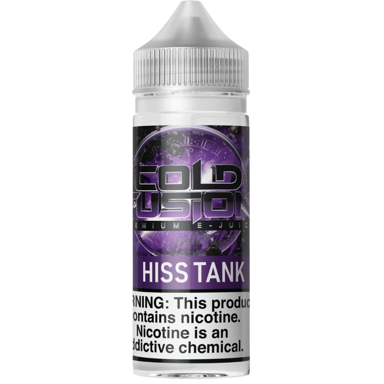 Cold Fusion 120ml E-Juice HISS TANK