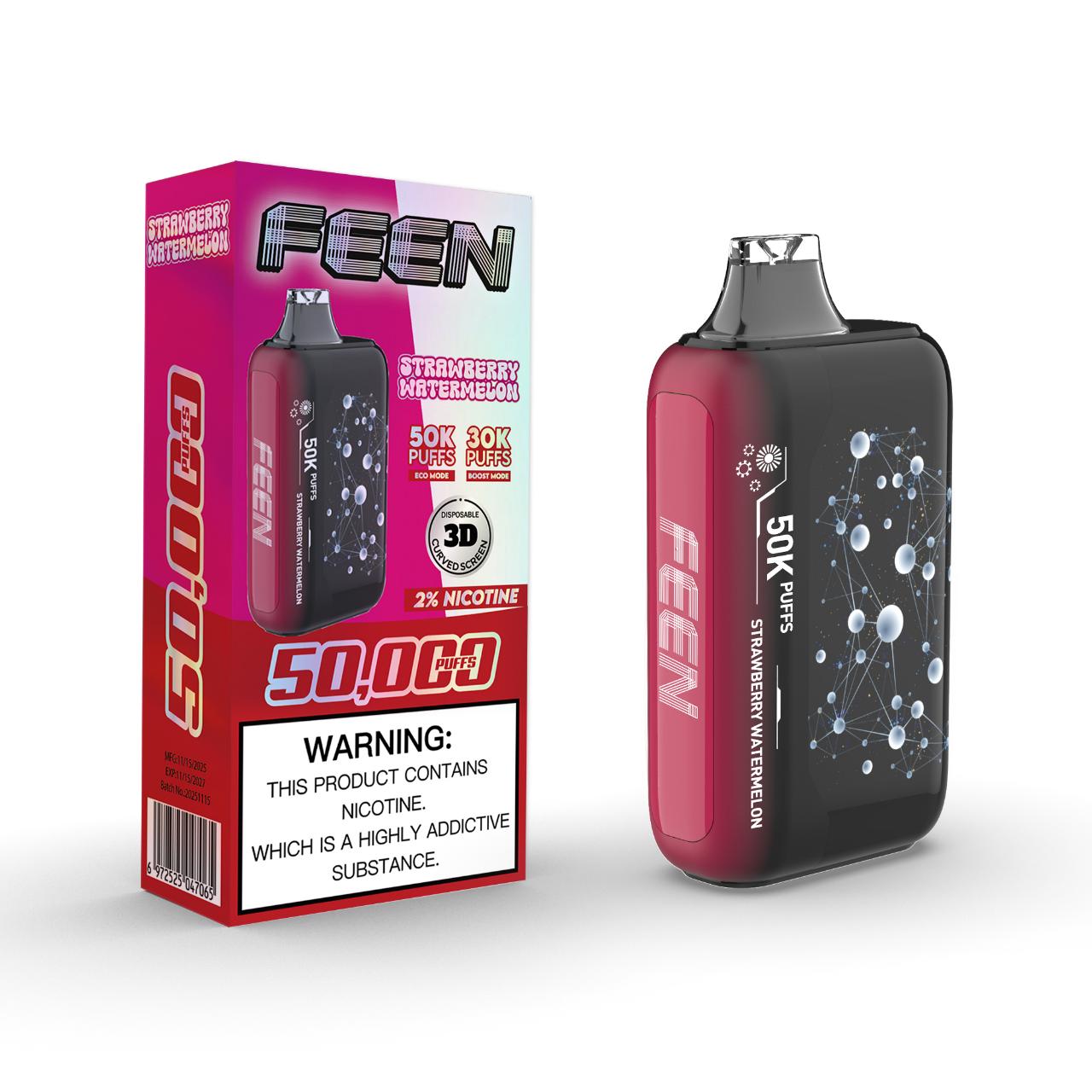 Feen 2% 50K Puff Disposable Strawberry Watermelon Feen 2% 50K Puff Disposable Strawberry Watermelon