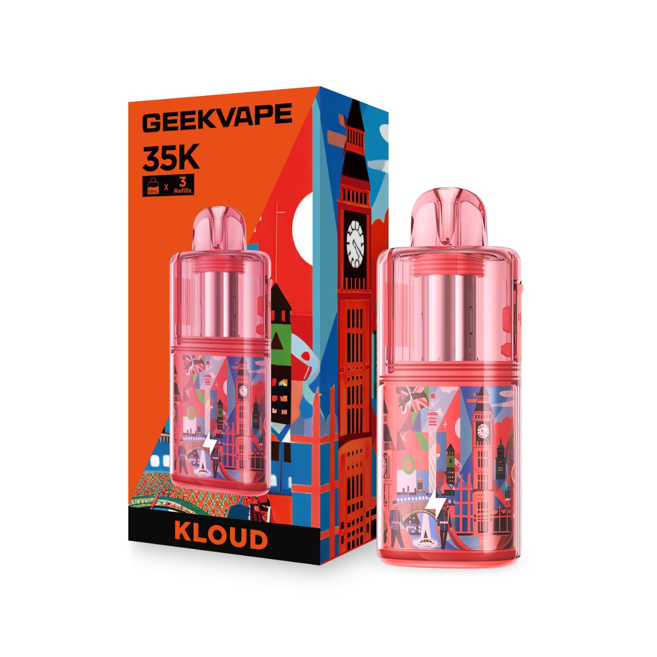 GeekVape Kloud 10ML Pod Kit Vintage Red