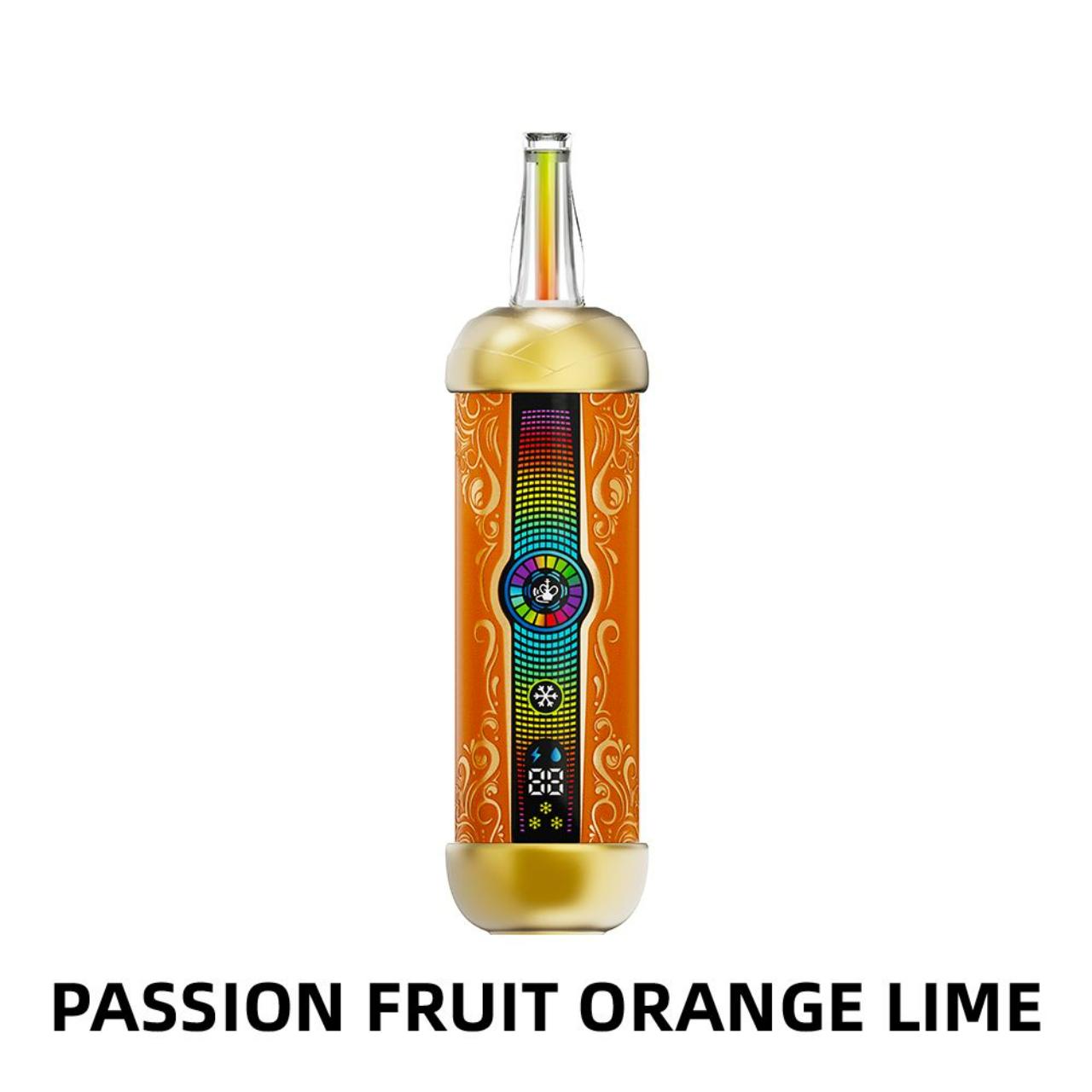MFU SHISHA X4 Hookah 80,000 Puff Disposable PassionFruit Orange Lime MFU SHISHA X4 Hookah 80,000 Puff Disposable PassionFruit Orange Lime