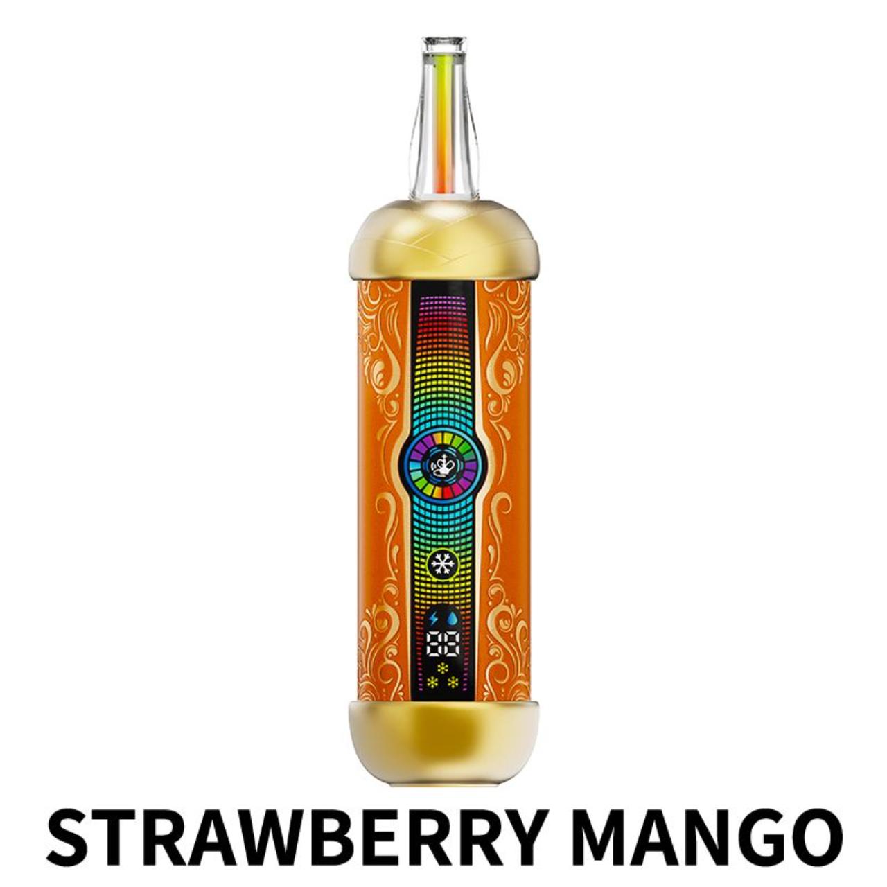 MFU SHISHA X4 Hookah 80000 Puff Disposable-Strawberry Mango MFU SHISHA X4 Hookah 80000 Puff Disposable-Strawberry Mango
