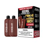 Oxbar Maglink Nixodine 75K Replacement Pod Cartridge - 2PK American Tobacco