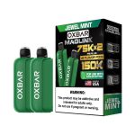 Oxbar Maglink Nixodine 75K Replacement Pod Cartridge - 2PK Jewel Mint