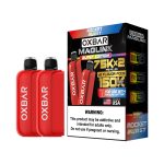 Oxbar Maglink Nixodine 75K Replacement Pod Cartridge - 2PK Rocket Burst