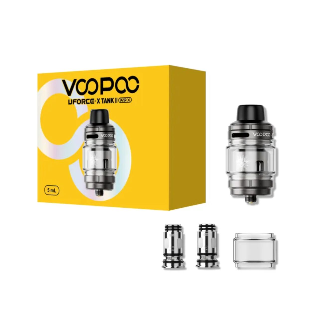 VooPoo Uforce X II Tank-Gunmetal VooPoo Uforce X II Tank-Gunmetal