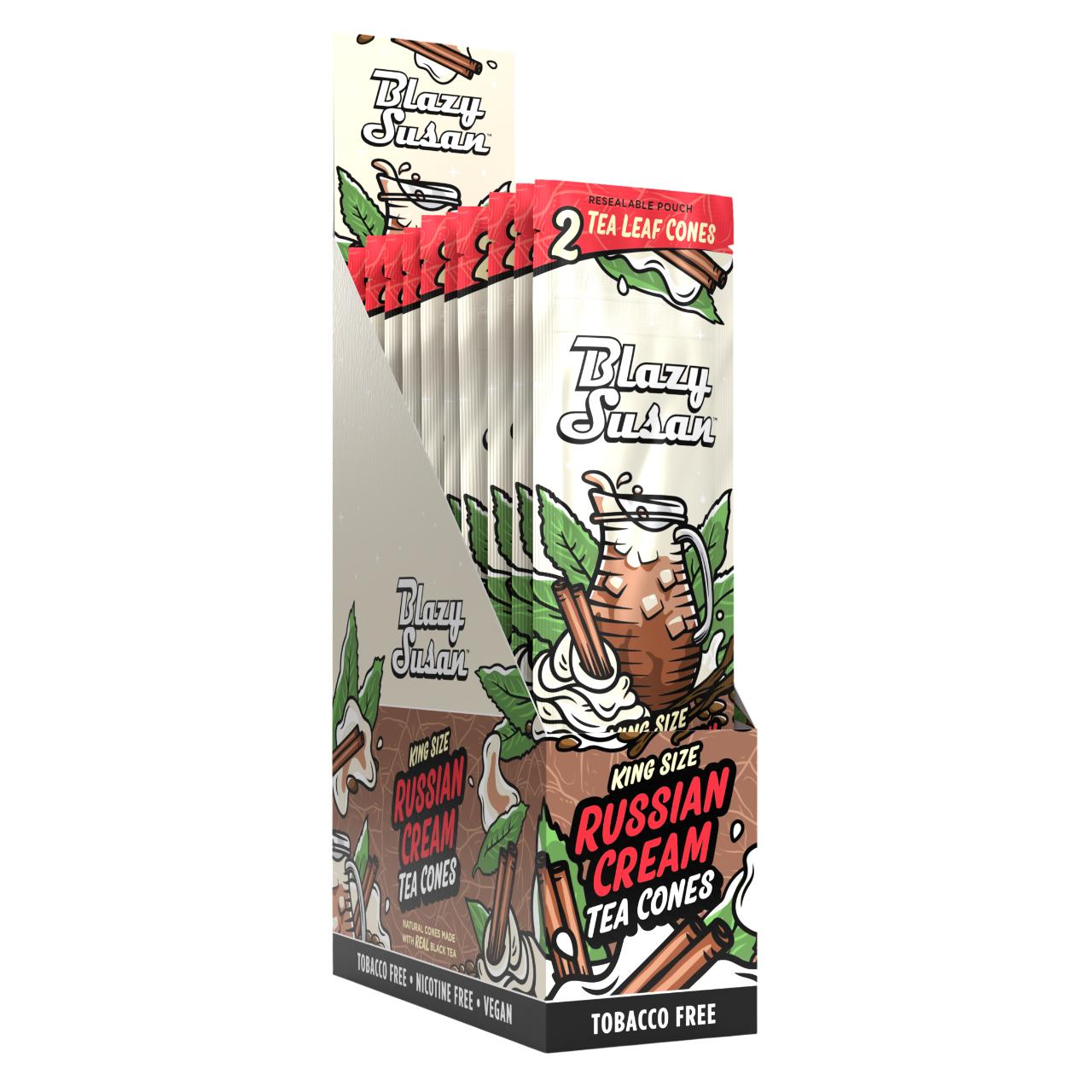 BLAZY SUSAN KING SIZE- 10PK RUSSIAN CREAM CONES