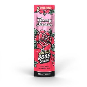 BLAZY SUSAN KING SIZE- 1PK-2CT ROSE CONES