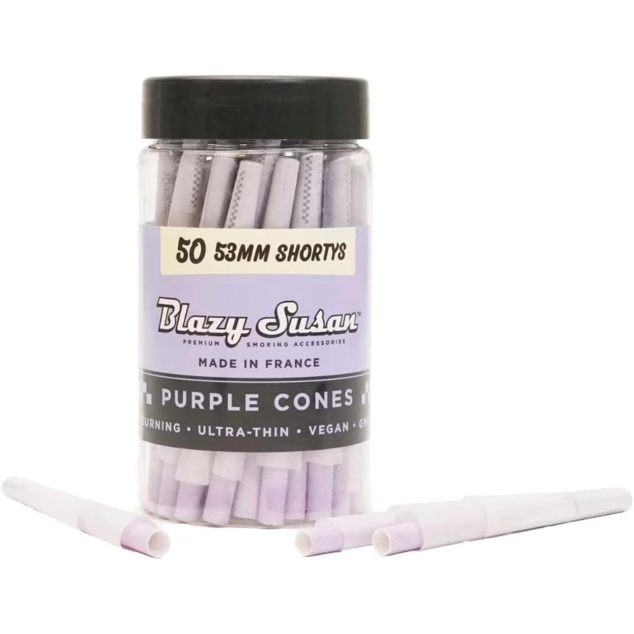 BLAZY SUSAN ULTRA THIN - RICE PAPER - 53MM JAR- 50COUNT-1