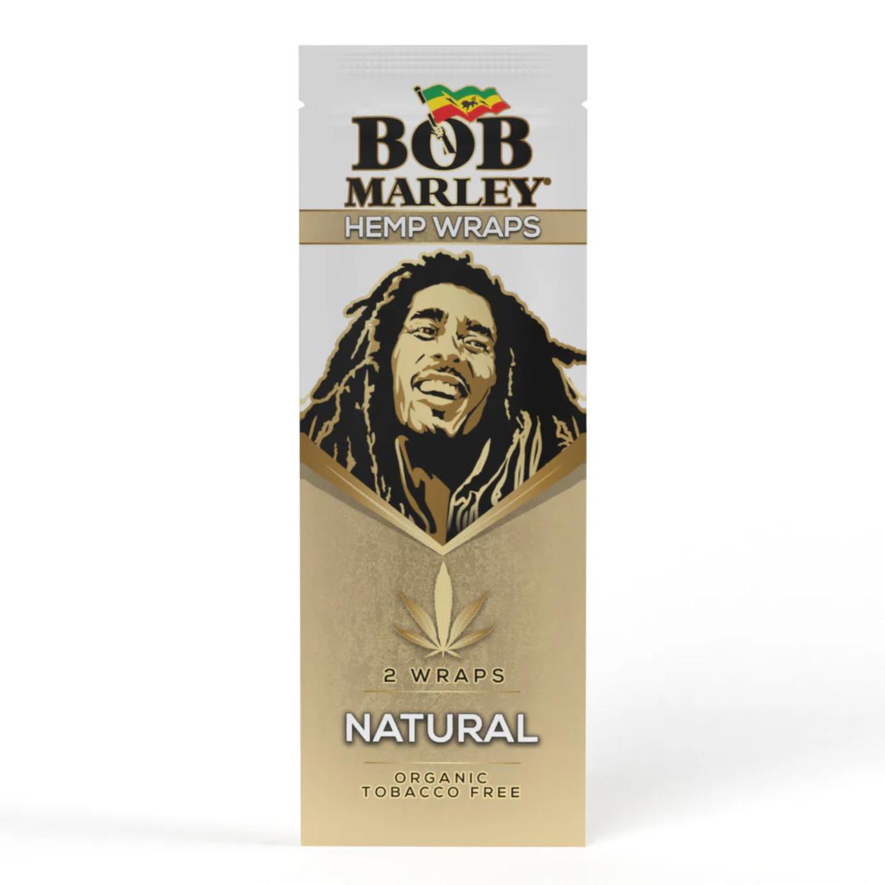 BOB MARLEY HEMP WRAPS -1PK-2CT NATURAL