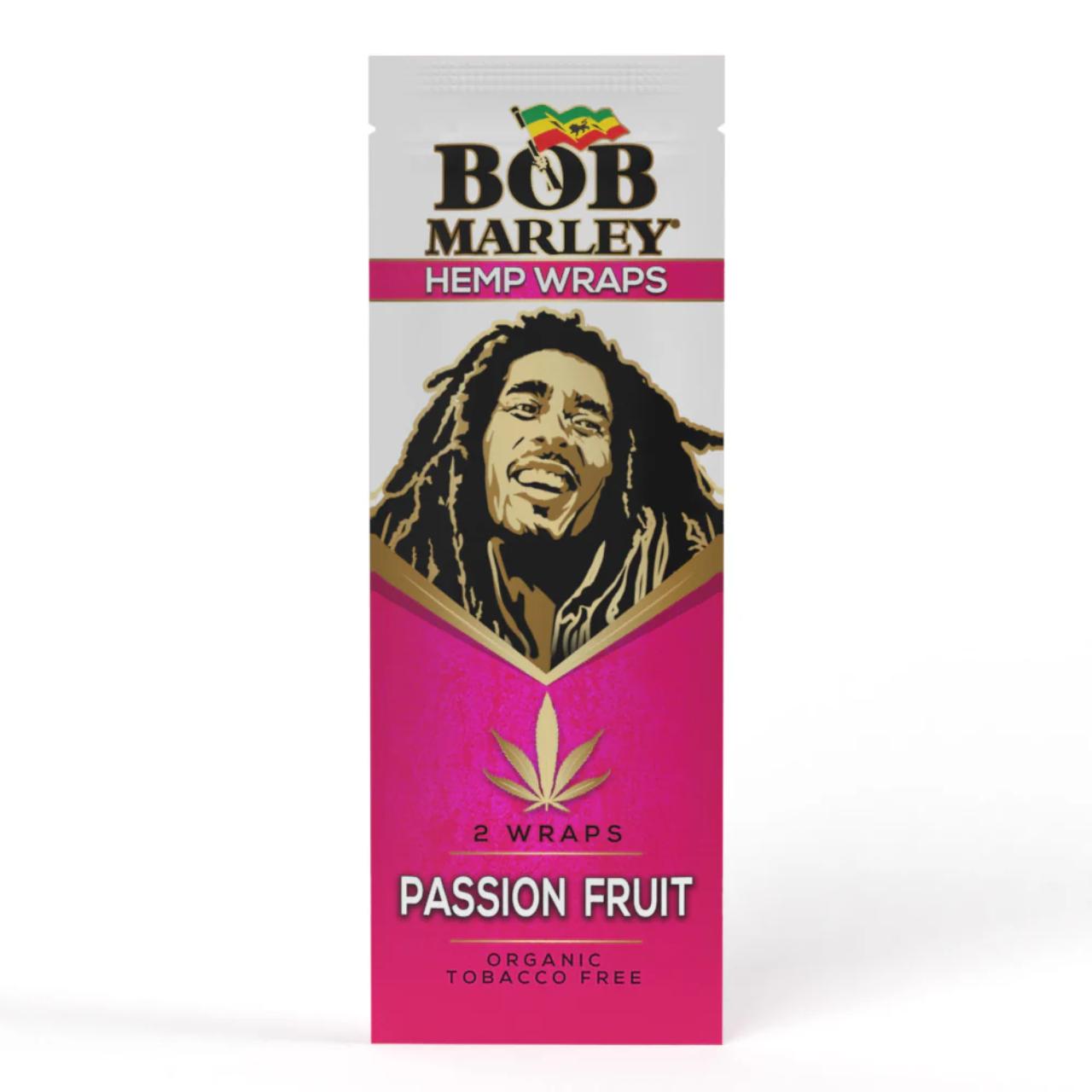 BOB MARLEY HEMP WRAPS -1PK-2CT PASSION FRUIT