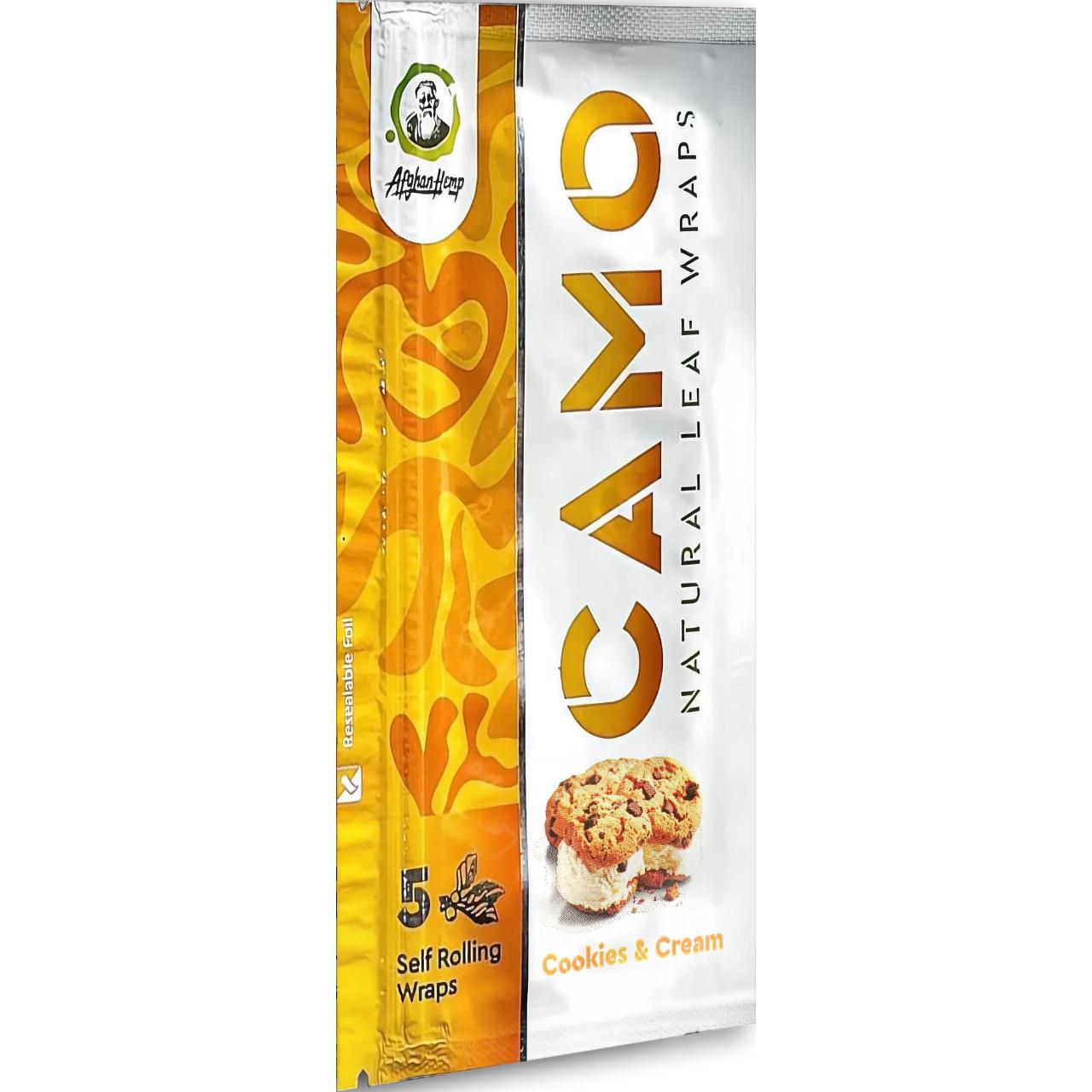 Camo Wraps Classic 1PK - 5ct Cookies & Cream Camo Wraps Classic 1PK - 5ct Cookies & Cream