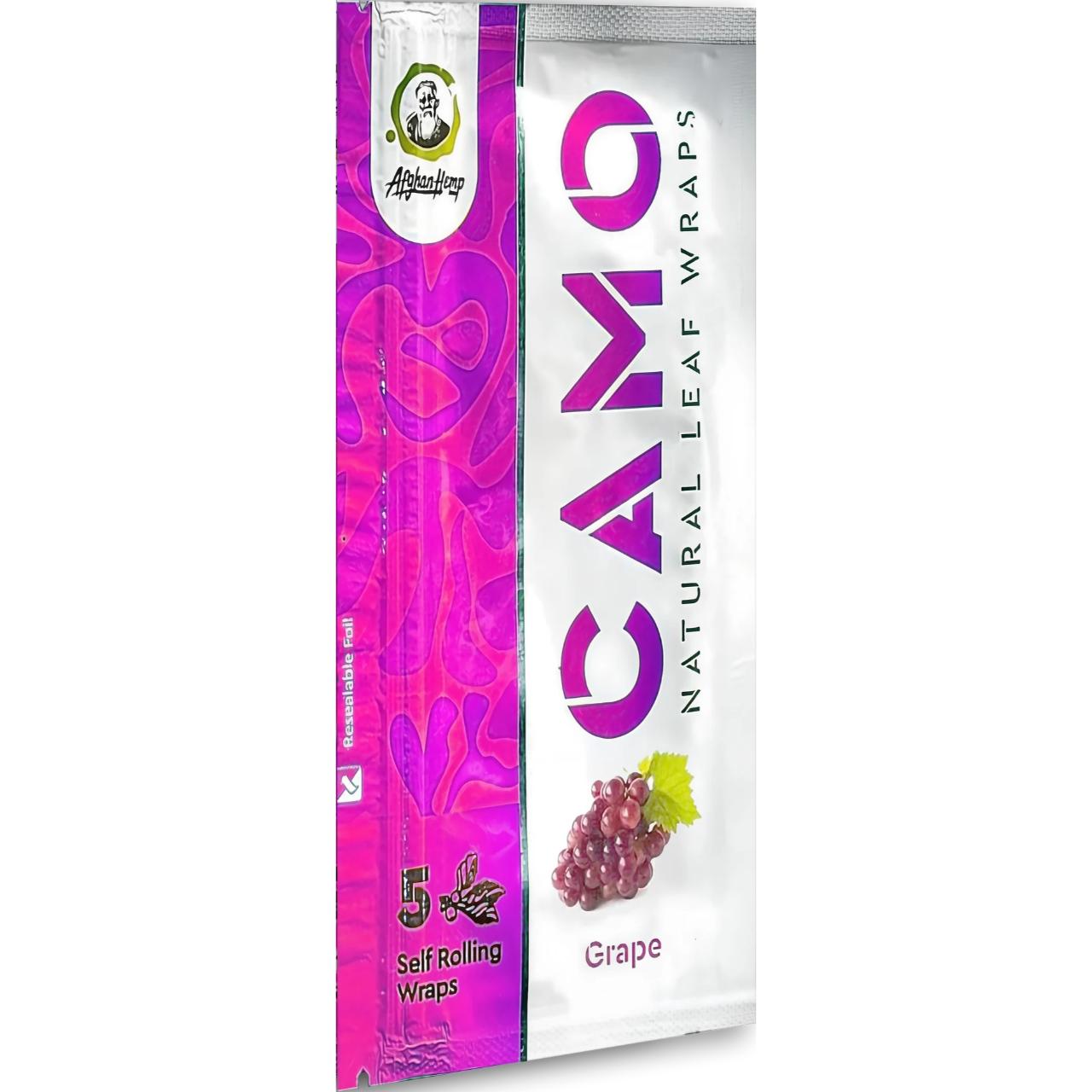 Camo Wraps Classic 1PK - 5ct Grape Camo Wraps Classic 1PK - 5ct Grape