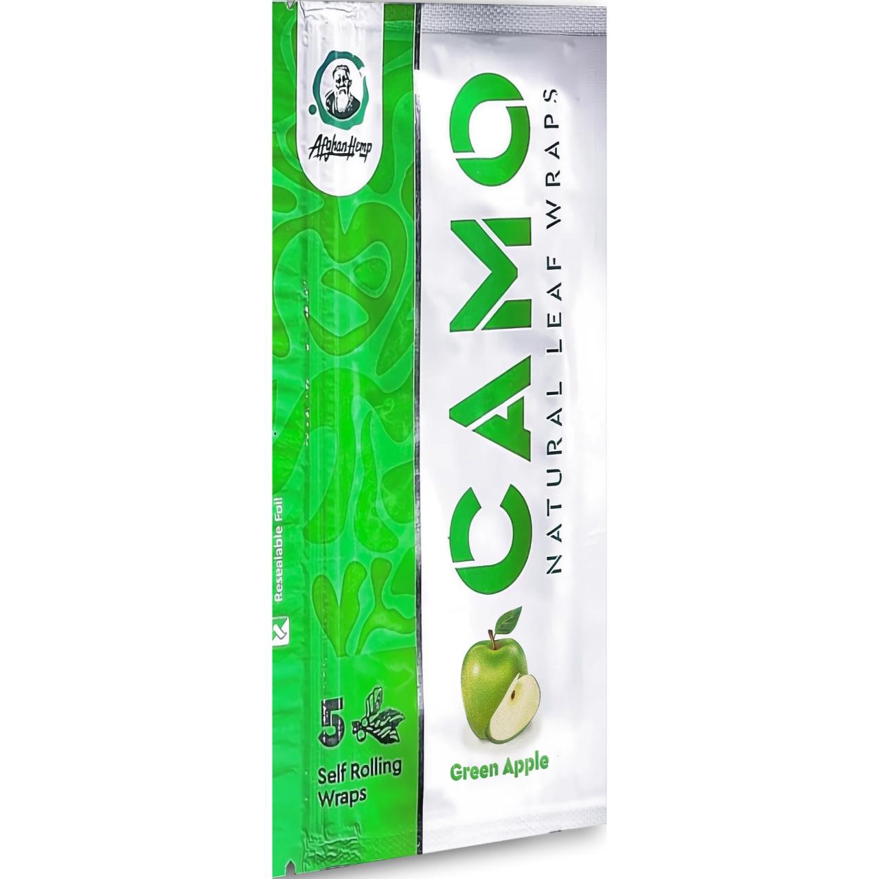 Camo Wraps Classic 1PK - 5ct Green Apple Camo Wraps Classic 1PK - 5ct Green Apple