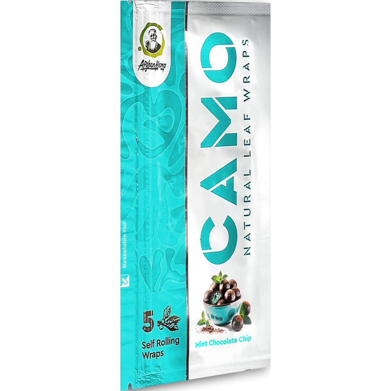 Camo Wraps Classic 1PK - 5ct Mint Chocolate Chip Camo Wraps Classic 1PK - 5ct Mint Chocolate Chip