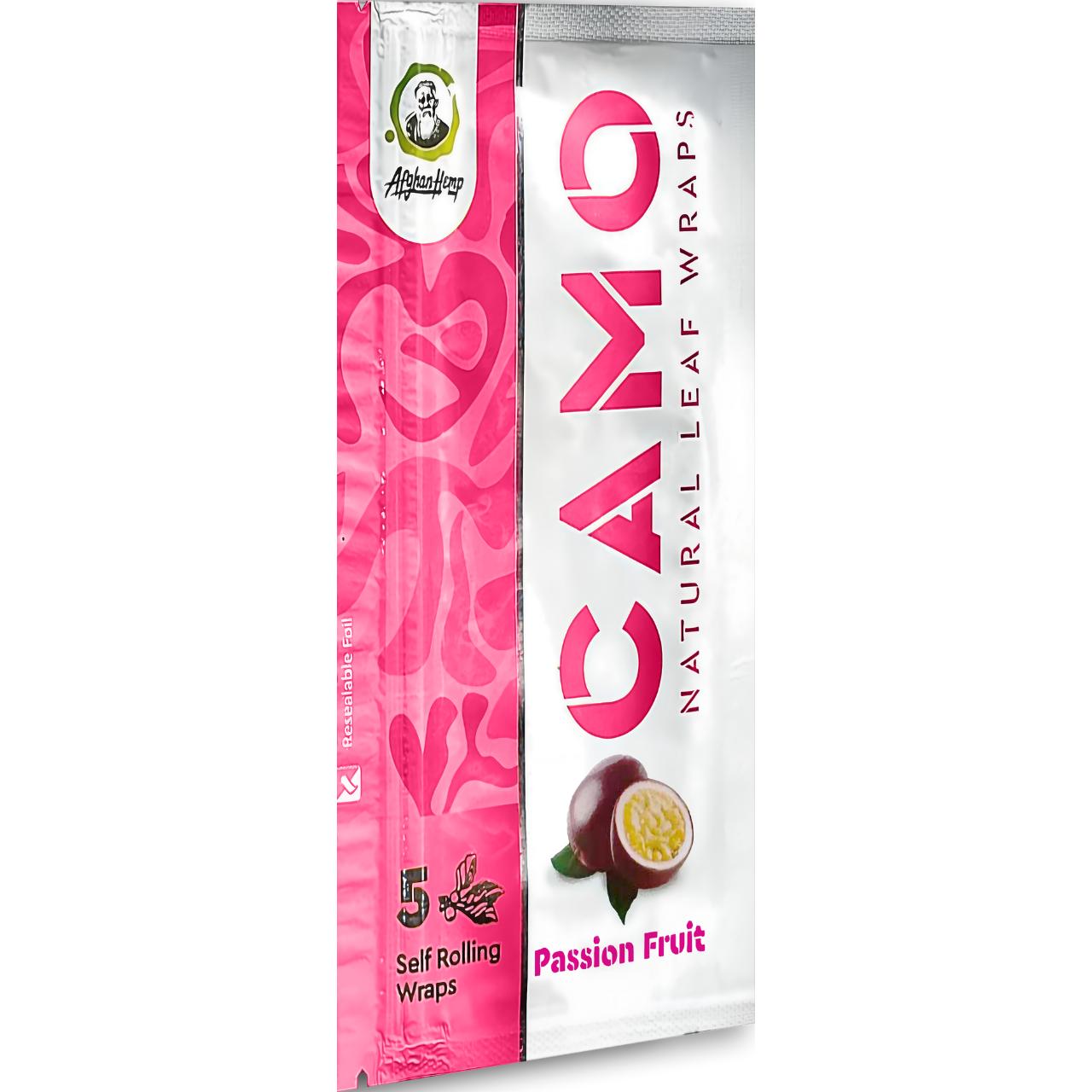 Camo Wraps Classic 1PK - 5ct Passion Fruit Camo Wraps Classic 1PK - 5ct Passion Fruit