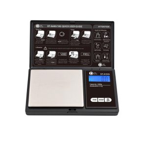 D-TEK DIGITAL SCALE 1000G-0.1G -BLACK - DT-BL1KG Open