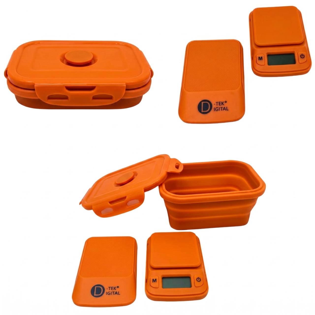 D-TEK DIGITAL SCALE - 750G ORANGE 1