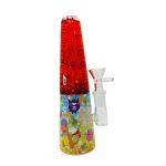 Dabtized Lava Smoke Glycerin Water Pipe W Led Gundank