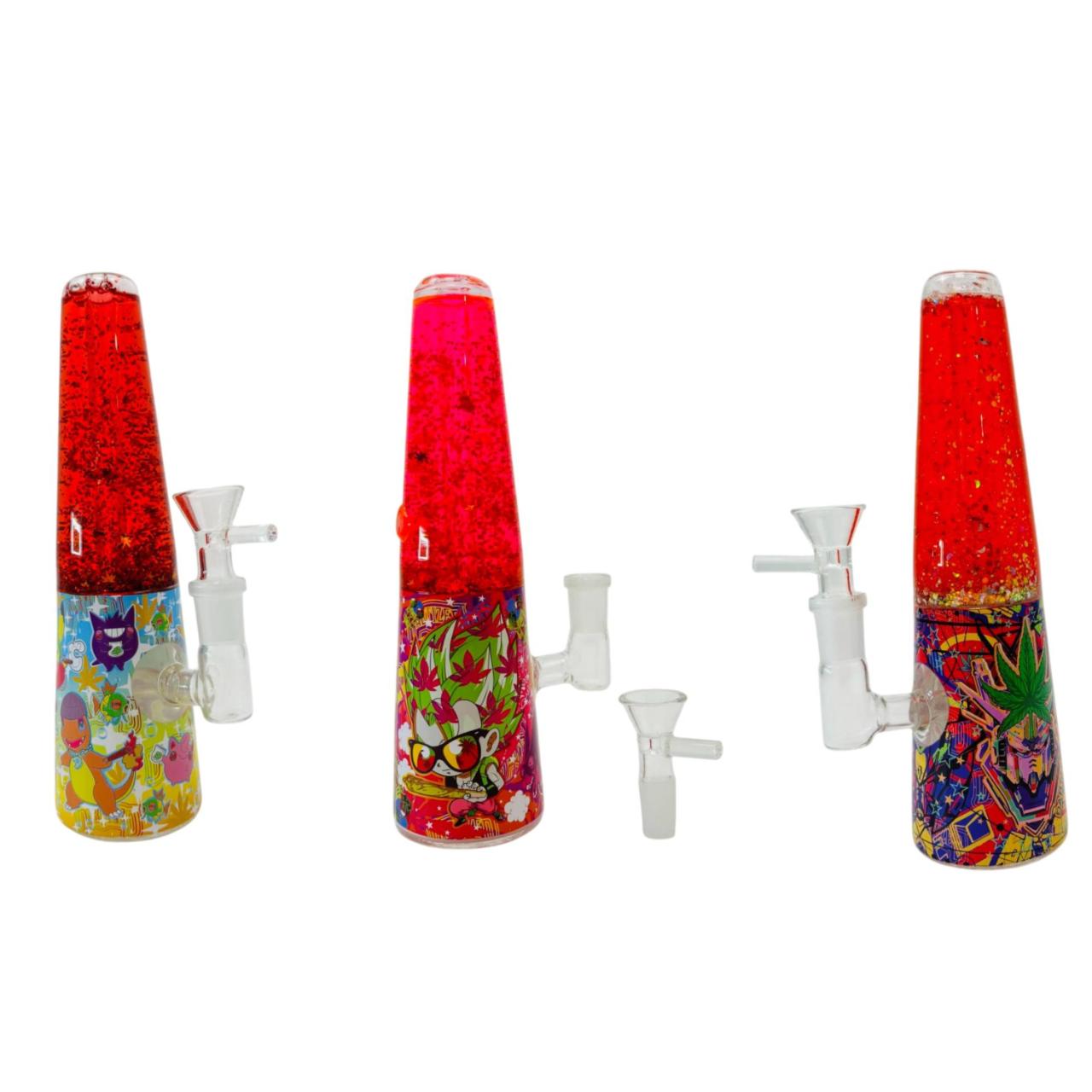 Dabtized Lava Smoke Glycerin Water Pipe WLed