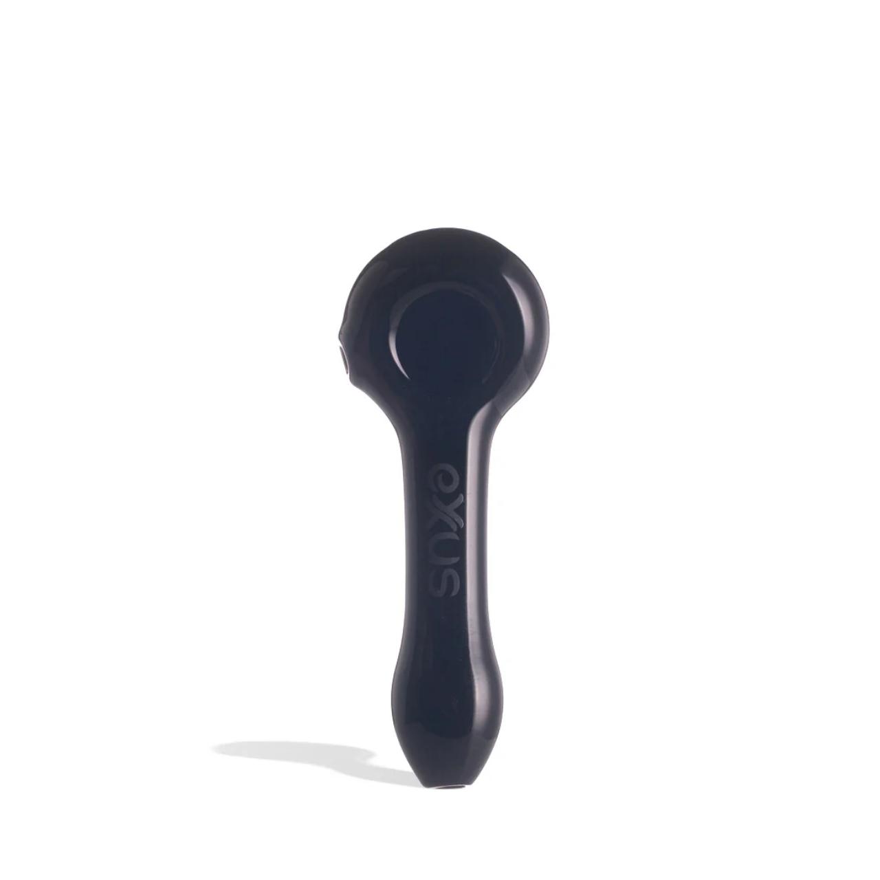 EXXUS CAVE - GLASS - HAND PIPE BLACK EXXUS CAVE - GLASS - HAND PIPE BLACK