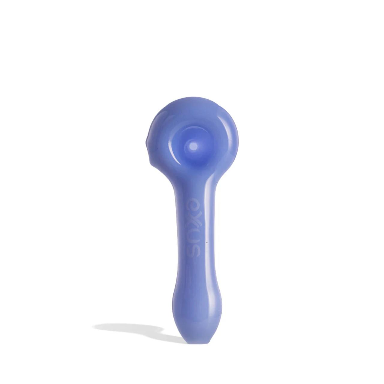 EXXUS CAVE - GLASS - HAND PIPE BLUE EXXUS CAVE - GLASS - HAND PIPE BLUE