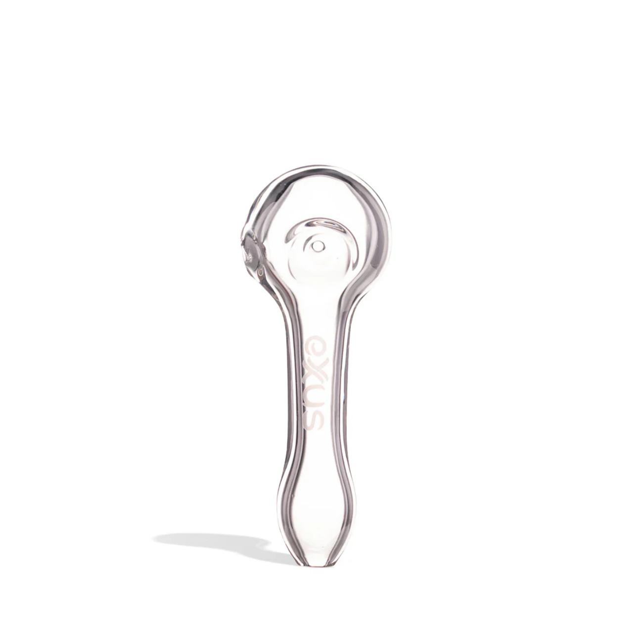 EXXUS CAVE - GLASS - HAND PIPE CLEAR EXXUS CAVE - GLASS - HAND PIPE CLEAR