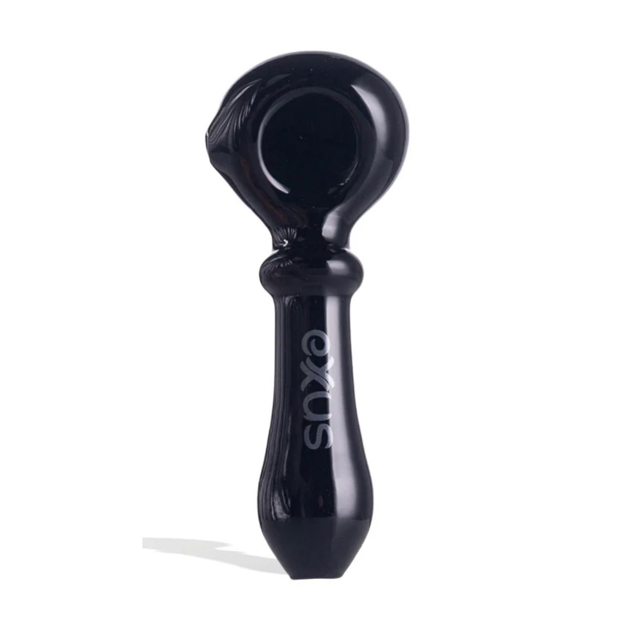 EXXUS WAND - GLASS - HAND PIPE BLACK EXXUS WAND - GLASS - HAND PIPE BLACK