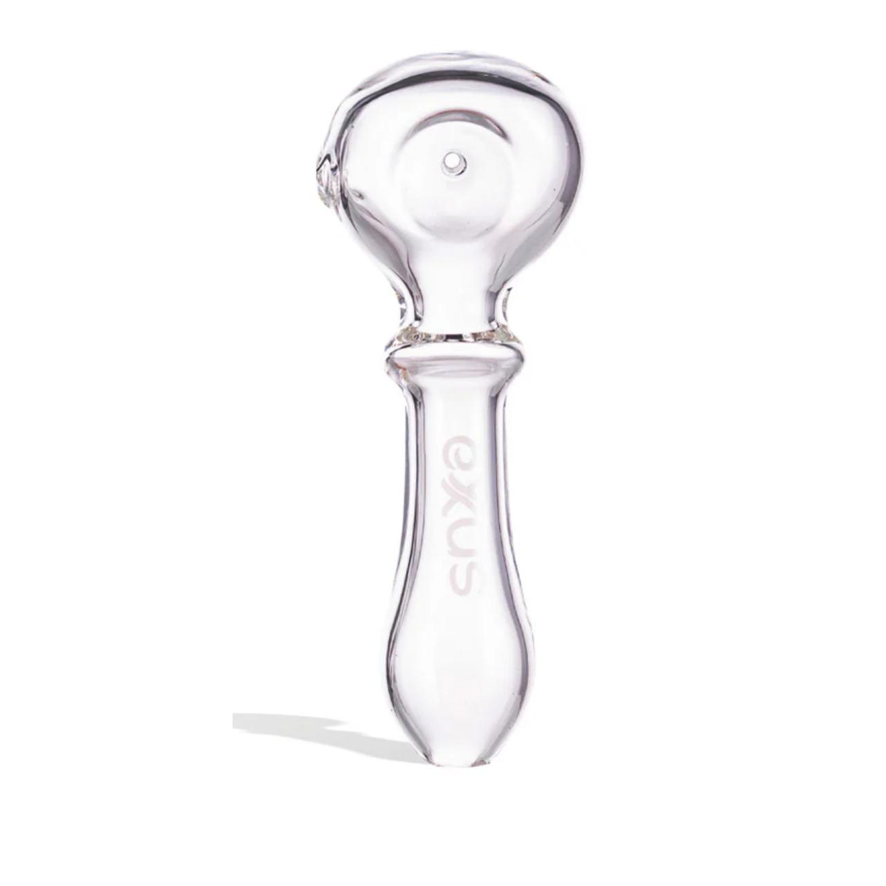EXXUS WAND - GLASS - HAND PIPE CLEAR EXXUS WAND - GLASS - HAND PIPE CLEAR