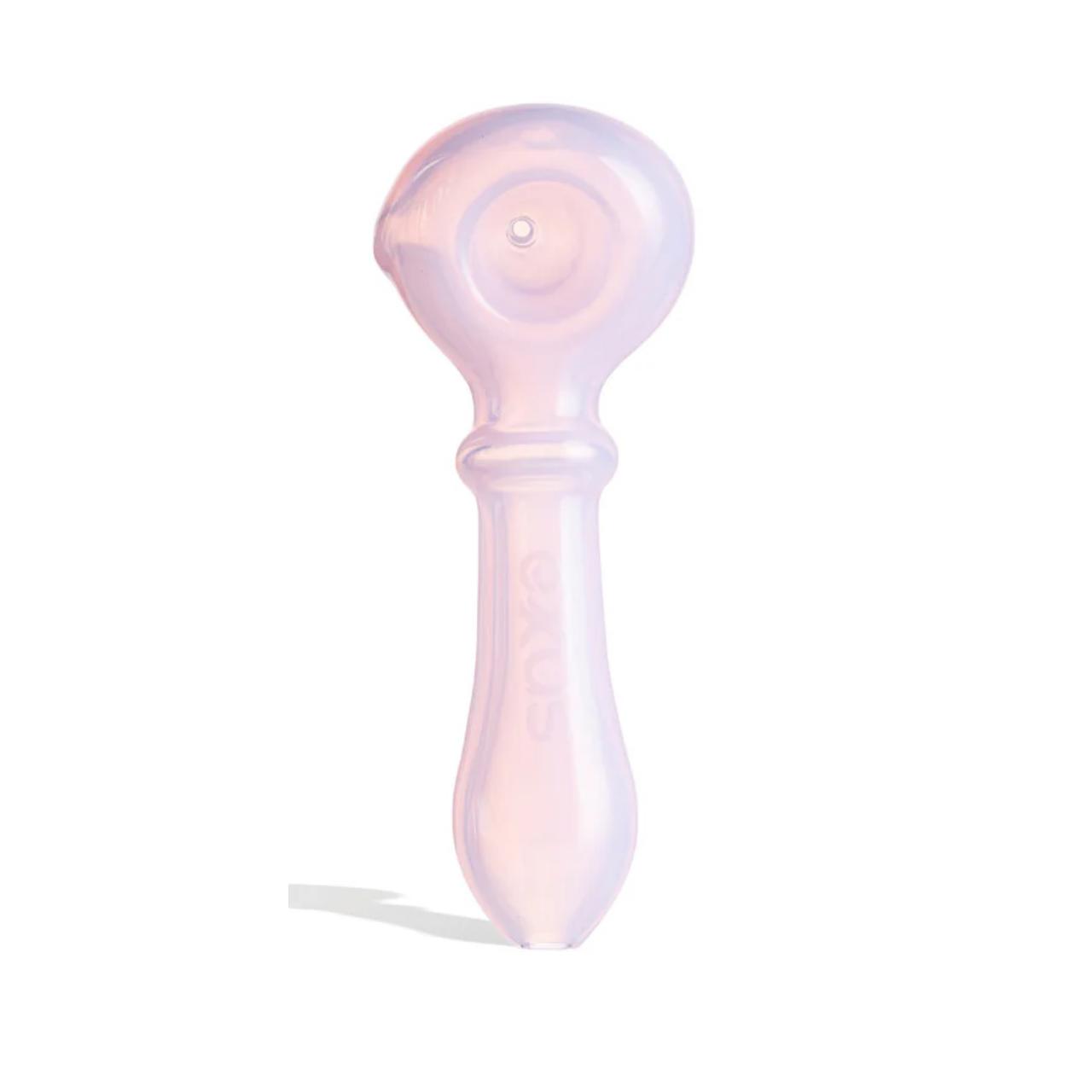 EXXUS WAND - GLASS - HAND PIPE PINK EXXUS WAND - GLASS - HAND PIPE PINK