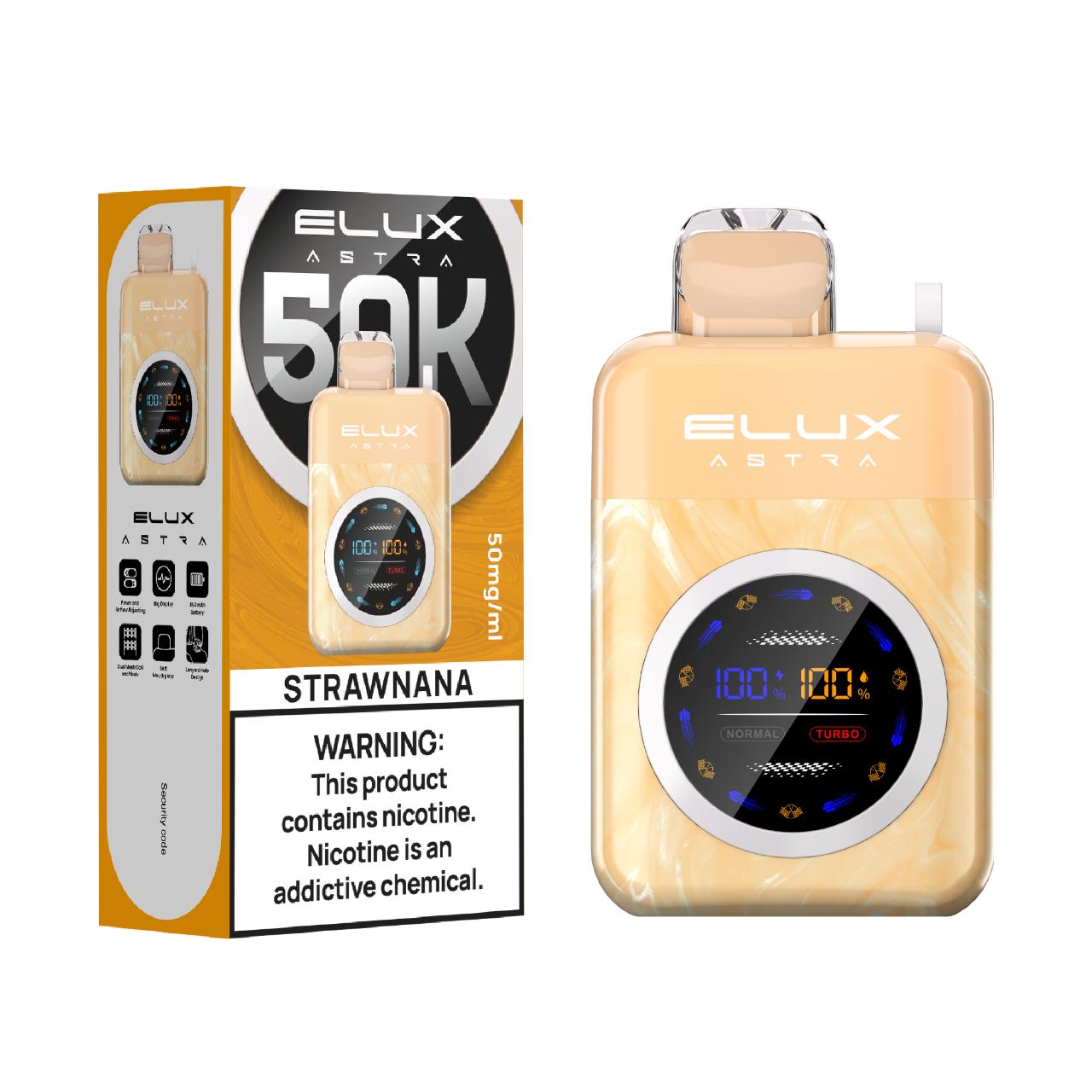 Elux Astra 50K Puff Disposable Strawnana Elux Astra 50K Puff Disposable Strawnana