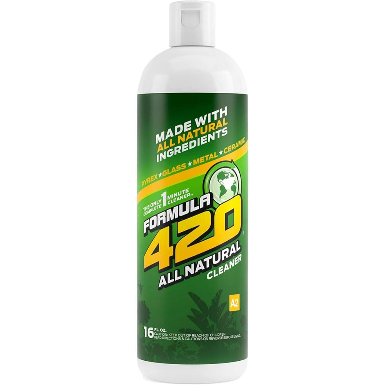 FORMULA 420 Cleaner Bottle ALL NATURAL - 16OZ FORMULA 420 Cleaner Bottle ALL NATURAL - 16OZ