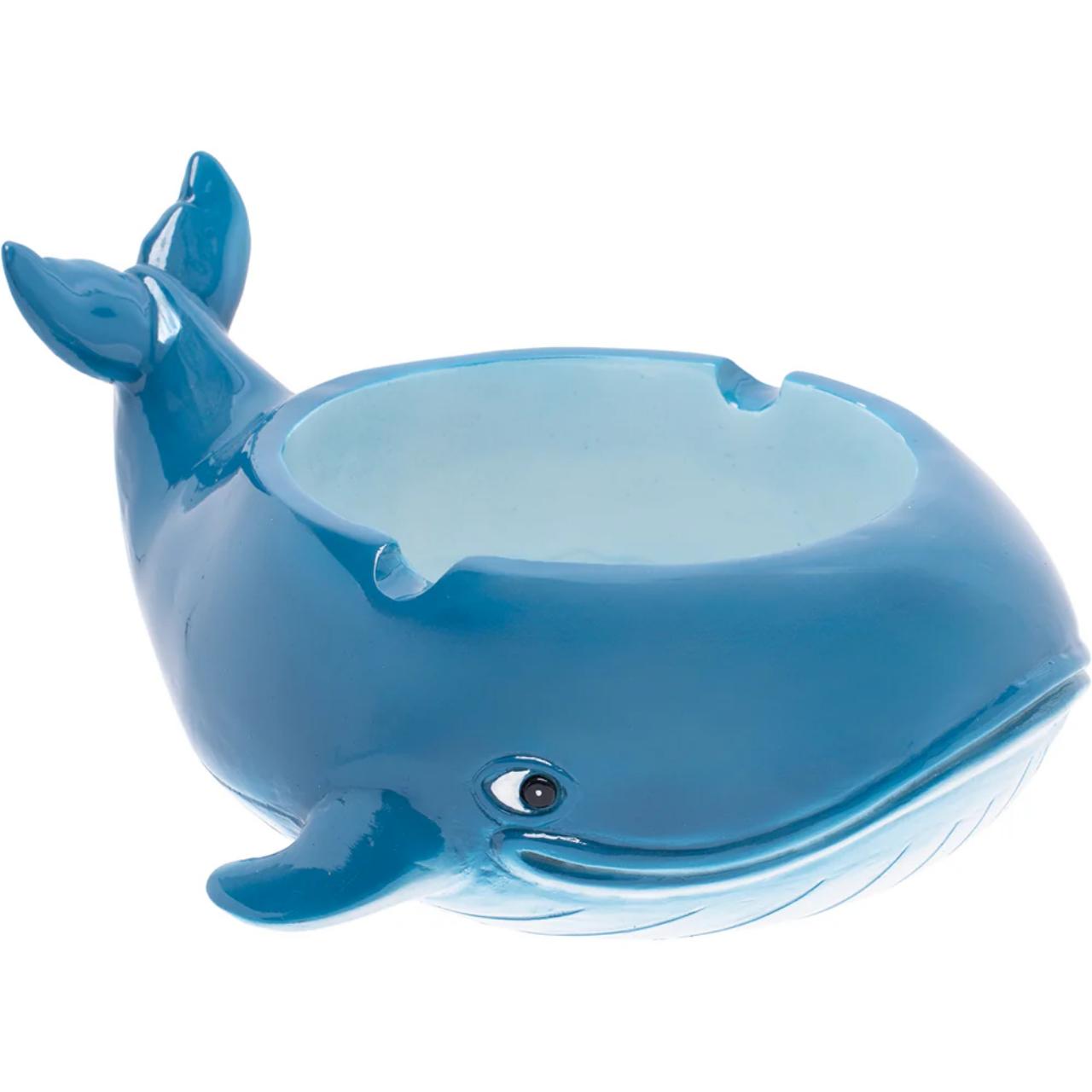 FUJIMA ASHTRAY BLUE WHALE - LT270 FUJIMA ASHTRAY BLUE WHALE - LT270