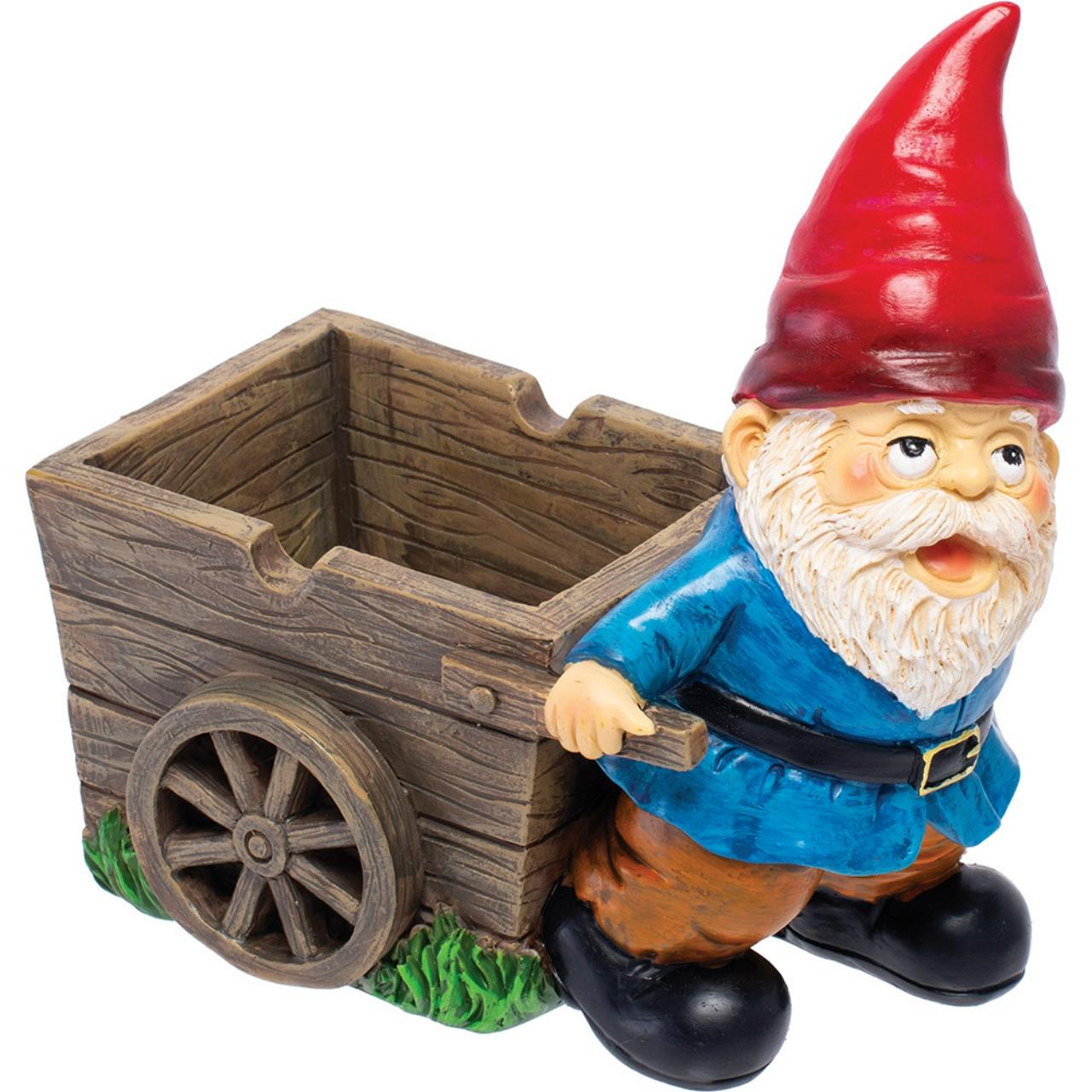 FUJIMA ASHTRAY GNOME FARMER - LT254 FUJIMA ASHTRAY GNOME FARMER - LT254