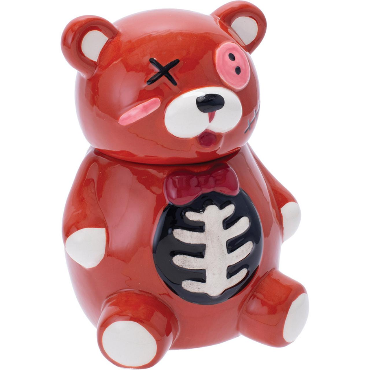 FUJIMA ZOMBIE SCARE BEAR STORAGE JAR - LSJ23 FUJIMA ZOMBIE SCARE BEAR STORAGE JAR - LSJ23
