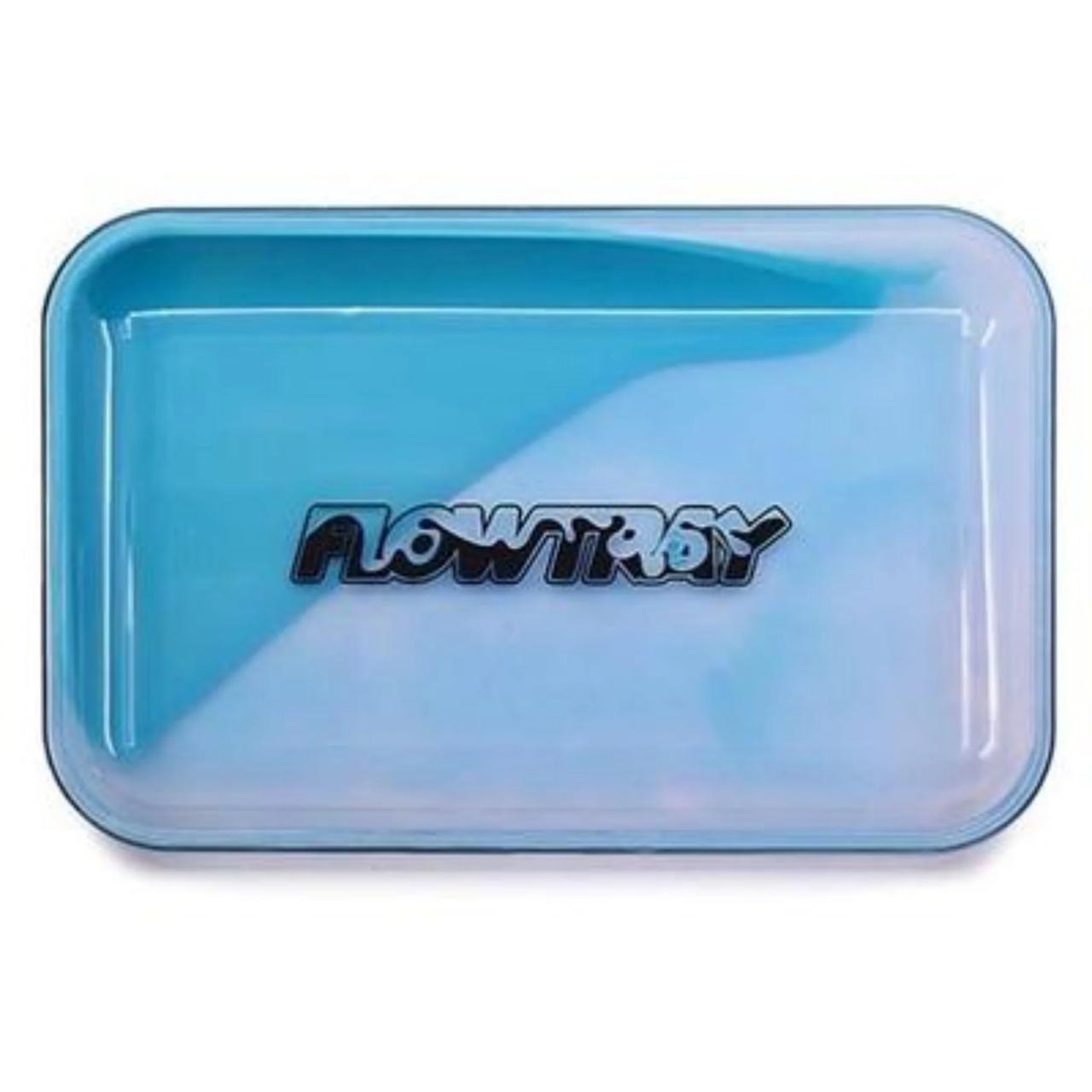 Flowtray Rolling Tray Glow in the Dark Blue Flowtray Rolling Tray Glow in the Dark Blue