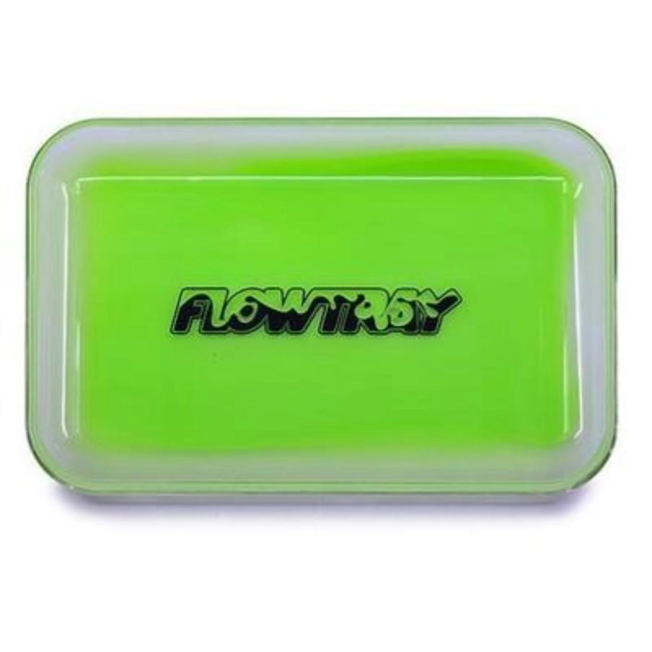 Flowtray Rolling Tray Glow in the Dark Green Flowtray Rolling Tray Glow in the Dark Green