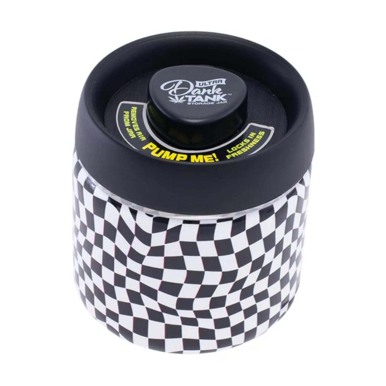 Fujima Dank Tank Vaccum Jar Checkboard Fujima Dank Tank Vaccum Jar Checkboard