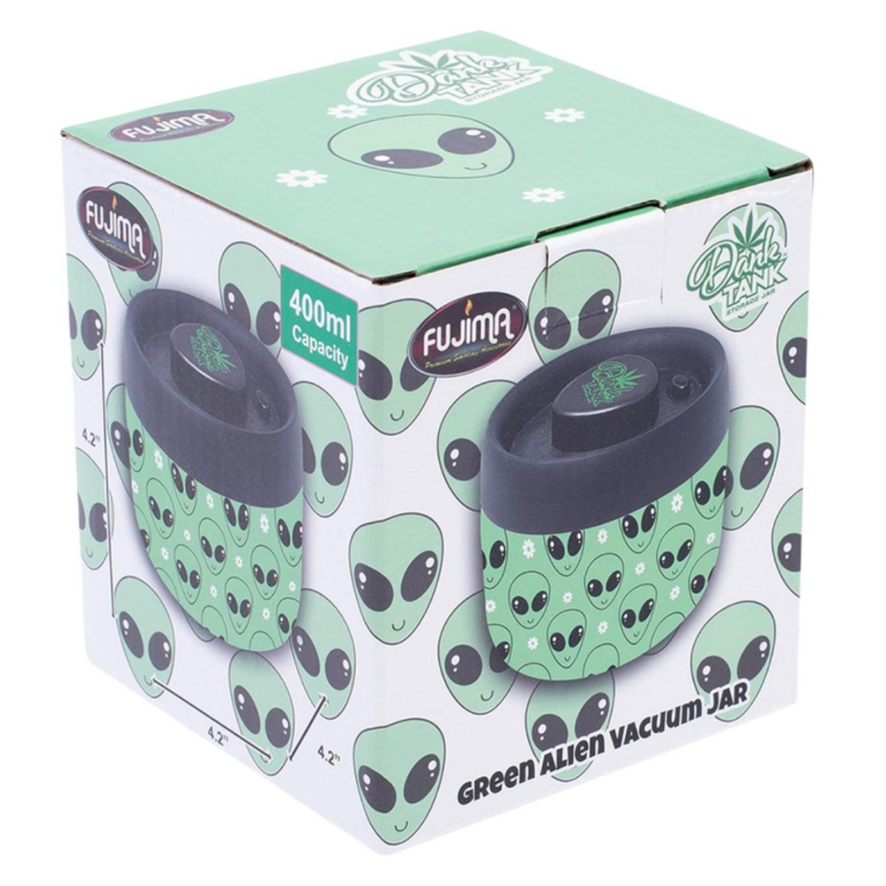 Fujima Dank Tank Vaccum Jar Green Alien box Fujima Dank Tank Vaccum Jar Green Alien box