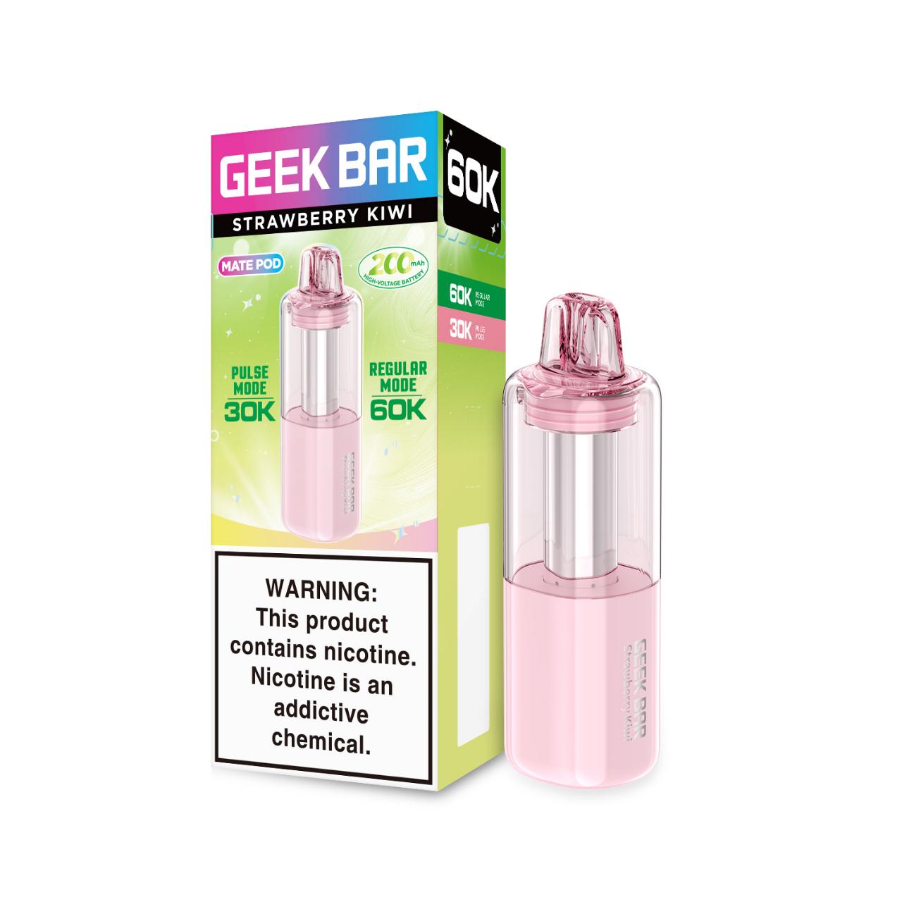 Geek Bar Mate 60K Puff Disposable Pre-Filled Replacement Pod Cartridge - 1PK Geek Bar Mate 60K Puff Disposable Pre-Filled Replacement Pod Cartridge - 1PK