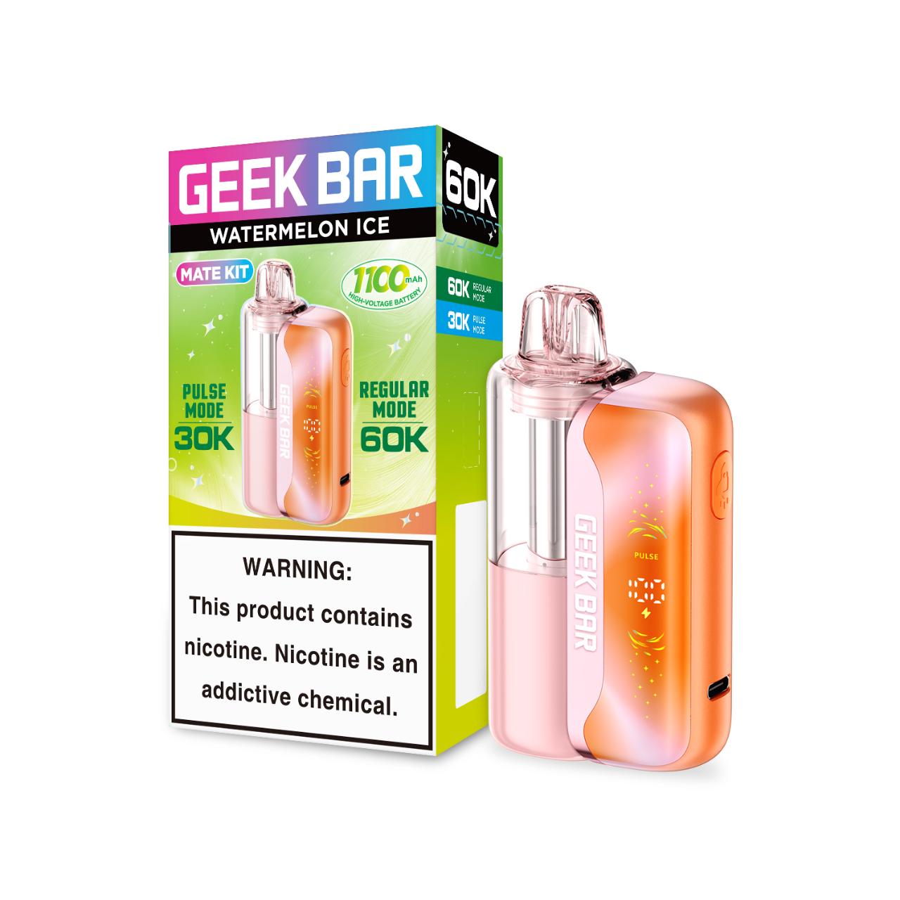 Geek Bar Mate 60K Puff Disposable-Watermelon Ice Geek Bar Mate 60K Puff Disposable-Watermelon Ice