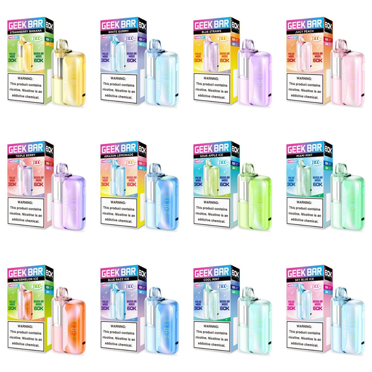 Geek Bar Mate 60K Puff Disposable Geek Bar Mate 60K Puff Disposable