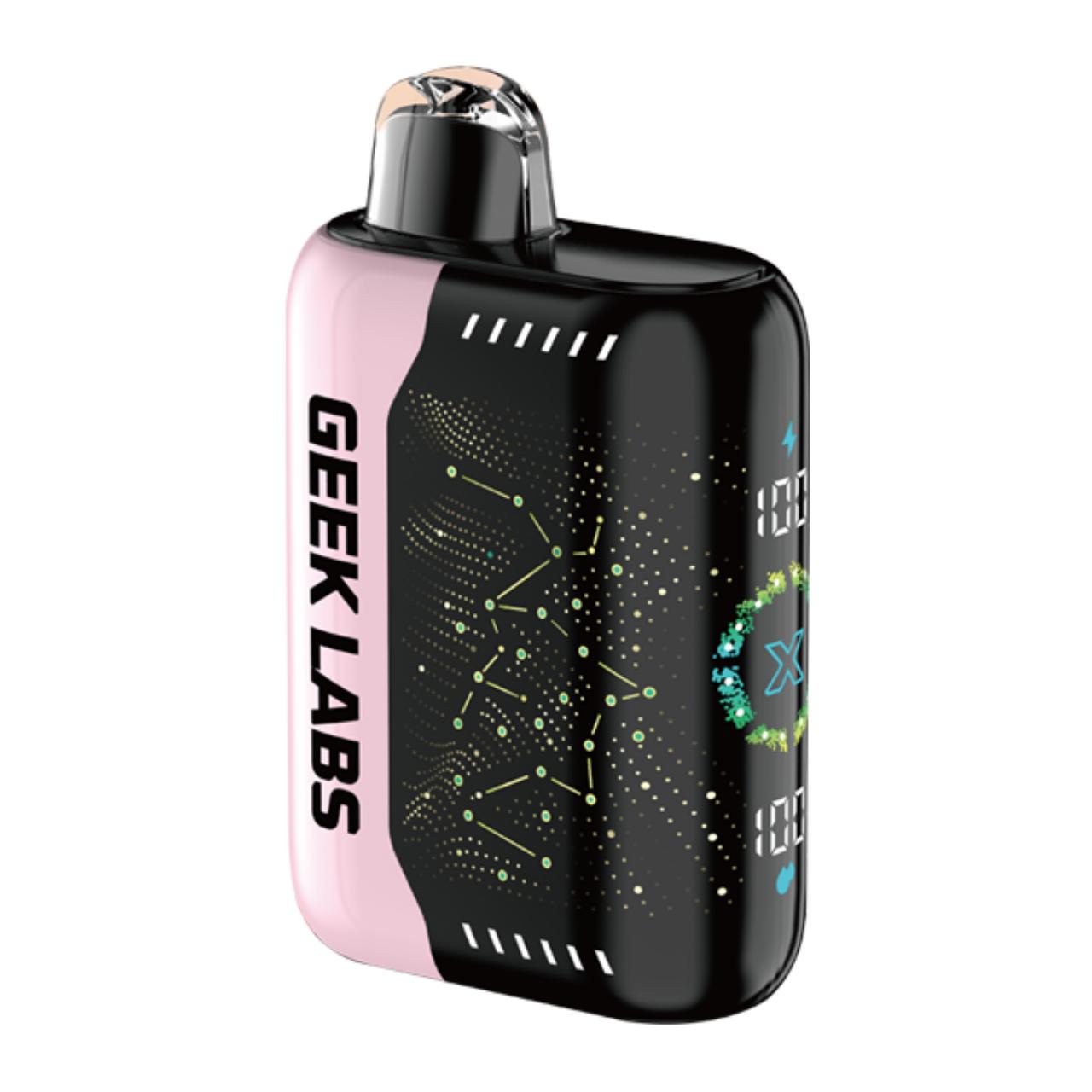 Geek Labs Pulse X Nixodine 50K Puff Disposable White Peach Raspberry Geek Labs Pulse X Nixodine 50K Puff Disposable White Peach Raspberry