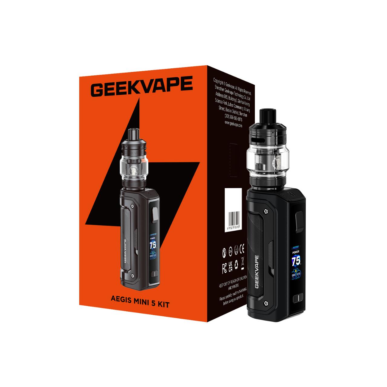 GeekVape Aegis Mini 5 Kit Black GeekVape Aegis Mini 5 Kit Black