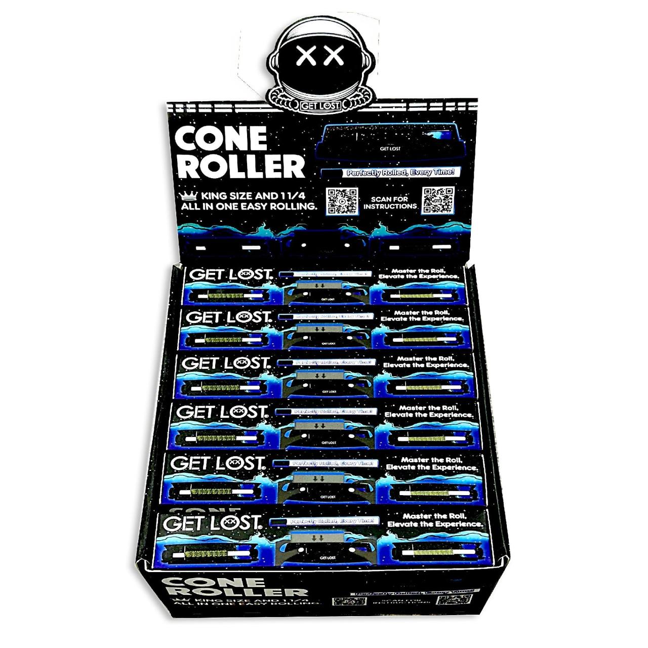 Get Lost Cone Roller Machine 12PK