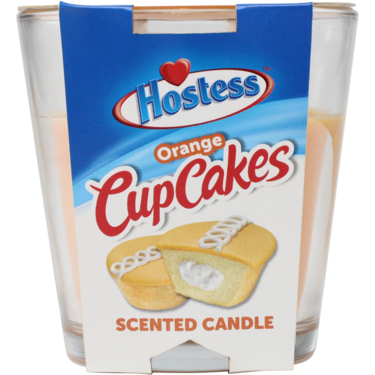 Hostess Candle 3oz-Orange Cupcakes Hostess Candle 3oz-Orange Cupcakes