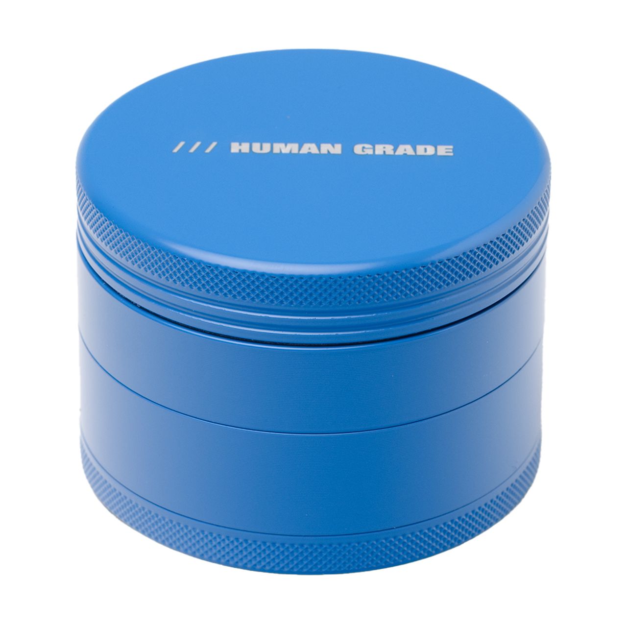 Human Grade 4 Piece Aluminum Grinder-Denim Human Grade 4 Piece Aluminum Grinder-Denim
